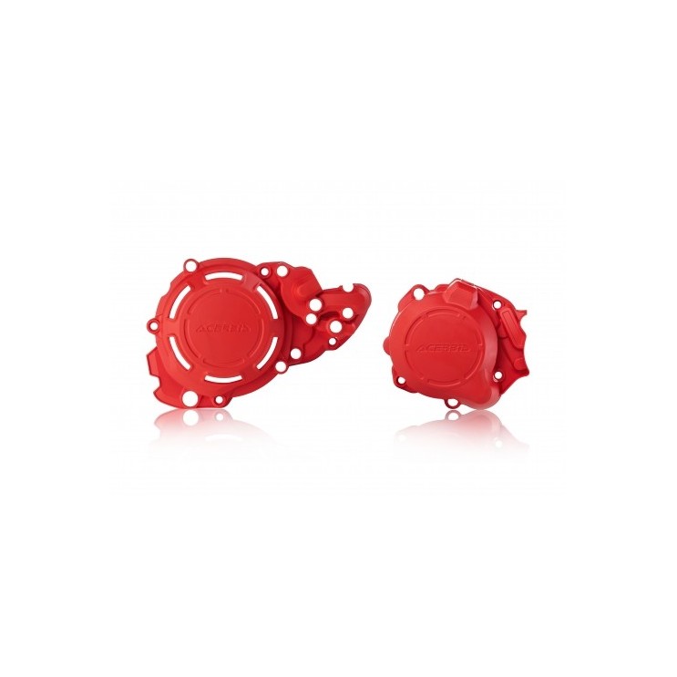 Kit protection de carters moteur X-POWER ACERBIS pour Beta 250/300 RR - Racing - Xtrainer - ROUGE Kit protection de carters moteur X-POWER ACERBIS pour Beta 250/300 RR - Racing - Xtrainer - ROUGE