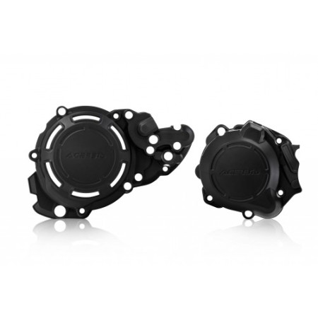 Kit protection de carters moteur X-POWER ACERBIS pour Beta 250/300 RR - Racing - Xtrainer - ROUGE