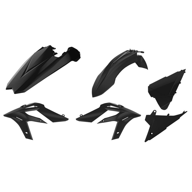 Kit plastiques POLISPORT noir pour Beta 300 X-TRAINER 2015 À 2020