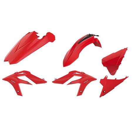 Kit plastiques POLISPORT rouge pour Beta 300 X-TRAINER 2015 À 2020