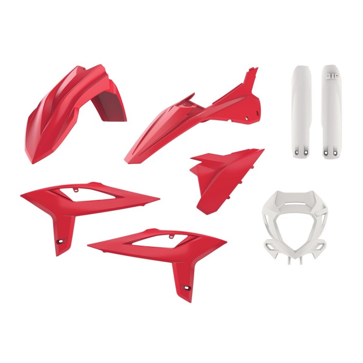 Kit plastiques POLISPORT rouge pour Beta 300 RR - RACING 2020-2021