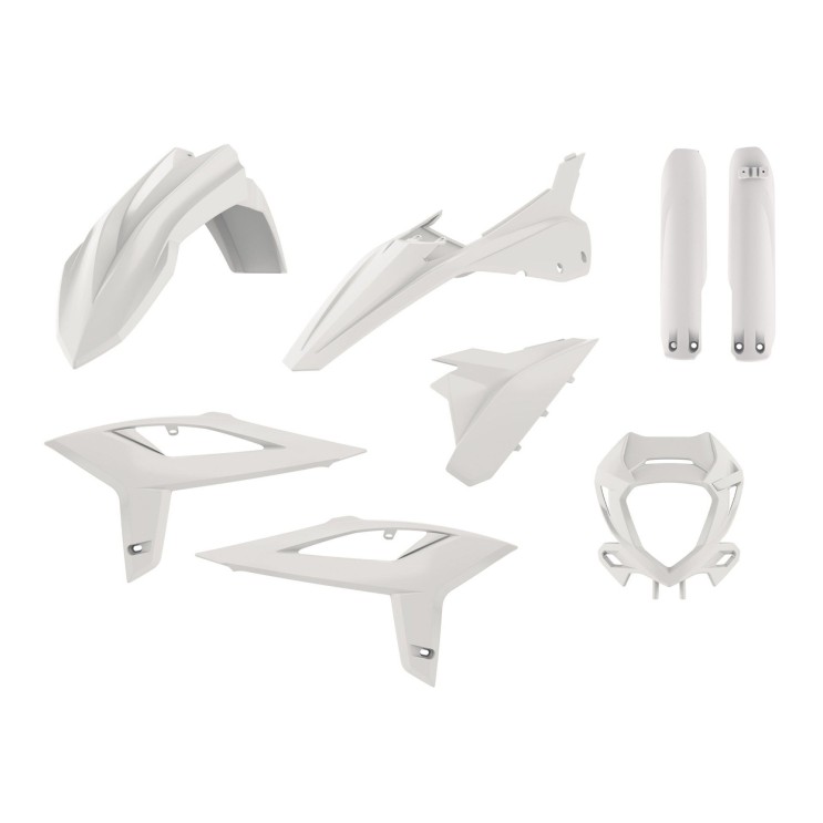 Kit plastiques POLISPORT blanc pour Beta 2T-4T 2020-2021