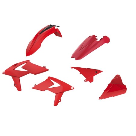 Kit plastiques POLISPORT rouge pour Beta 2T-4T 2018-2019