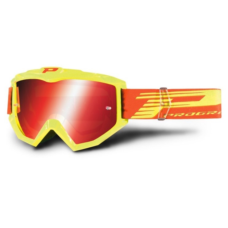 Lunettes PROGRIP ATZAKI Rouge Fluo