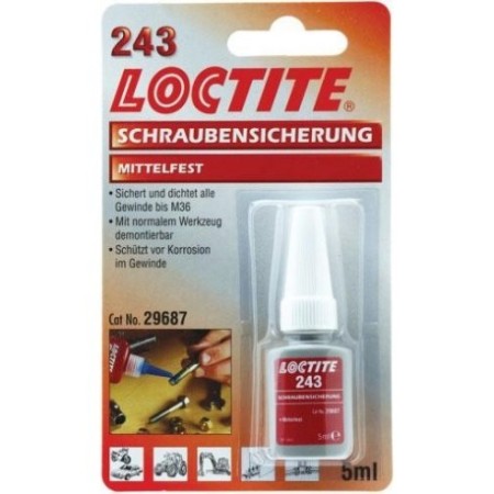 Loctite 243 - Résistance moyenne