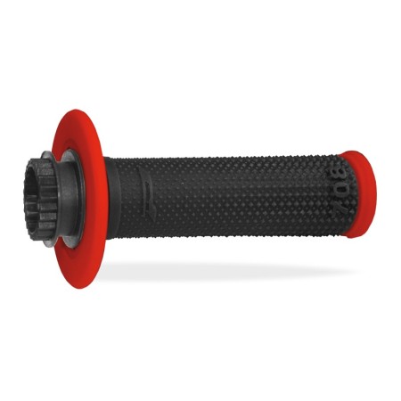 Poignée Lock On Progrip 708 pour Beta - Rouge/Noir