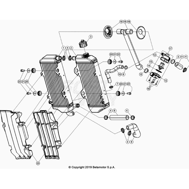 INSTALLATION DE REFROIDISSEMENT BETA 200 RR 2023