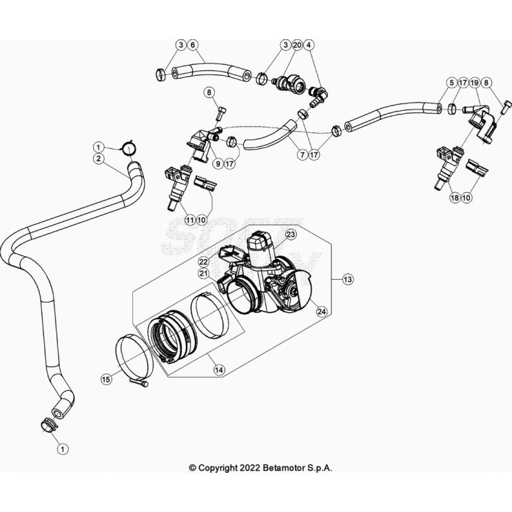 GROUPE INJECTION BETA 390 RR 2023