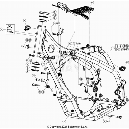 CHASSIS BETA 390 RR 2023