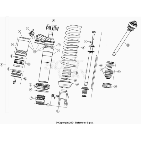 FOURCHE BETA 390 RR 2023