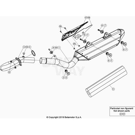 ECHAPPEMENT BETA 390 RR 2023