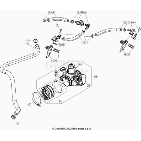 GROUPE INJECTION BETA 350...