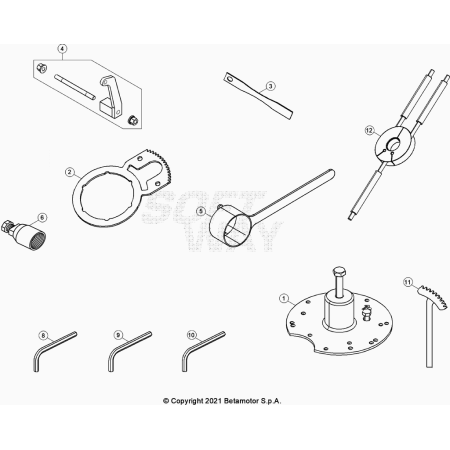 OUTILLAGE SPÉCIAL MOTEUR...