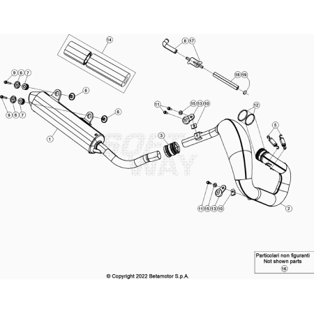 ECHAPPEMENT BETA 250...