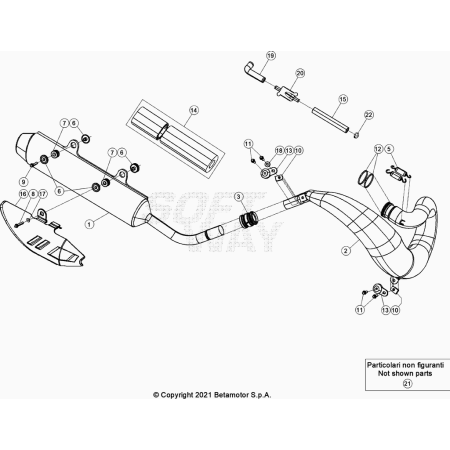 ECHAPPEMENT BETA 250 RACING...