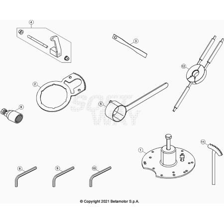 OUTILLAGE SPÉCIAL MOTEUR...