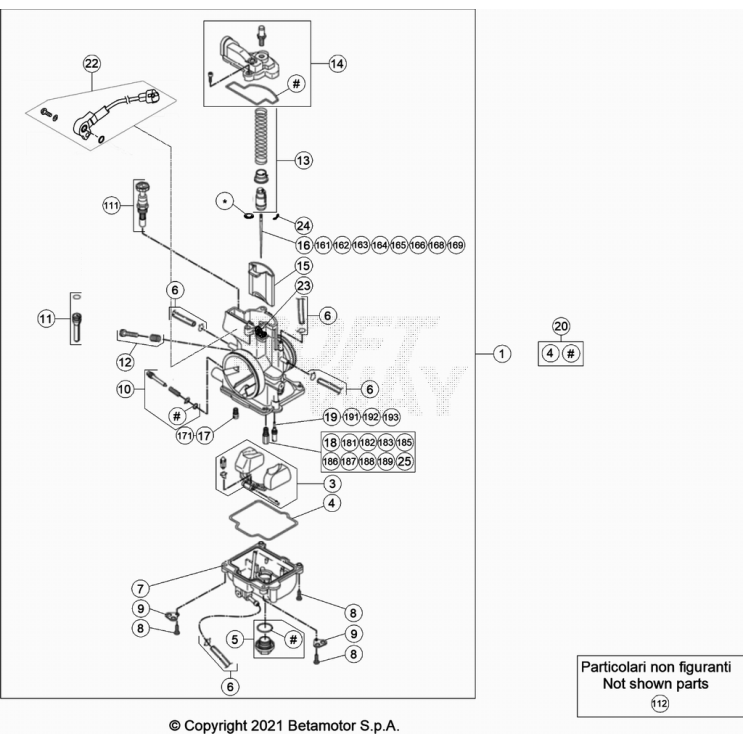 CARBURATEUR BETA 300 RACING 2023