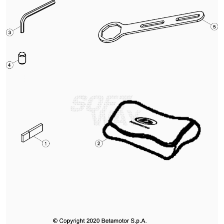 OUTILLAGE CHASSIS BETA 125...