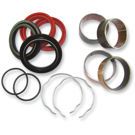Joints + Cache Poussière Fourche Moto - Kit 2 Pièces Pour Husqvarna, Gas Gas, Beta, KTM - Taille 45x58x11 Mm