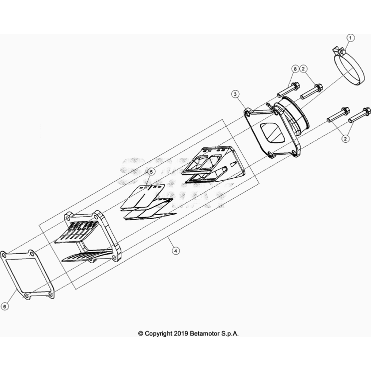 PIPE D'ADMISSION BETA 250 RR 2024