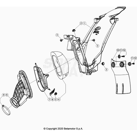 BOÎTE A AIR BETA 300 RX 2024