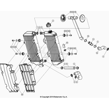 RADIATEURS  BETA 300 RX 2024