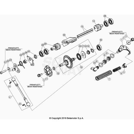 POMPE A EAU - VALVES BETA...