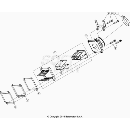 PIPE D'ADMISSION BETA 250...