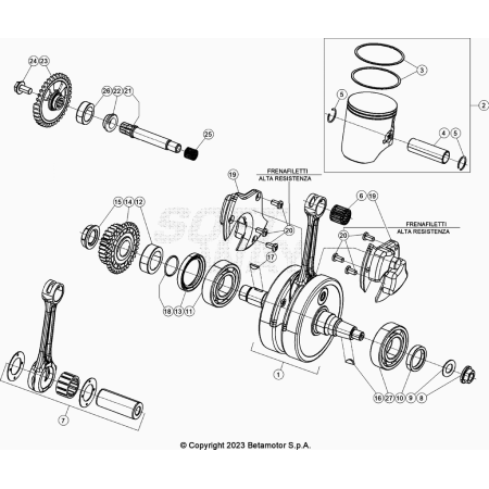 VILEBREQUIN-PISTON  BETA...