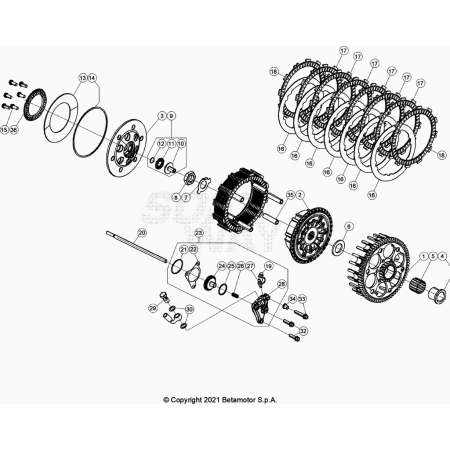 EMBRAYAGE BETA 430 RR 2024