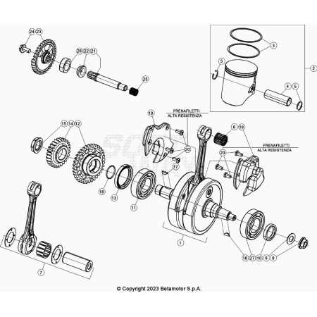 VILEBREQUIN - PISTON BETA...