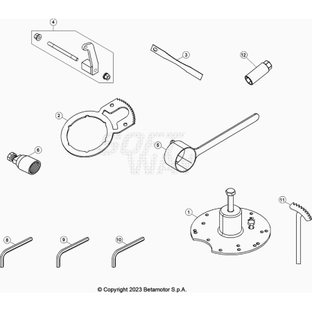 OUTILLAGE SPÉCIAL MOTEUR...