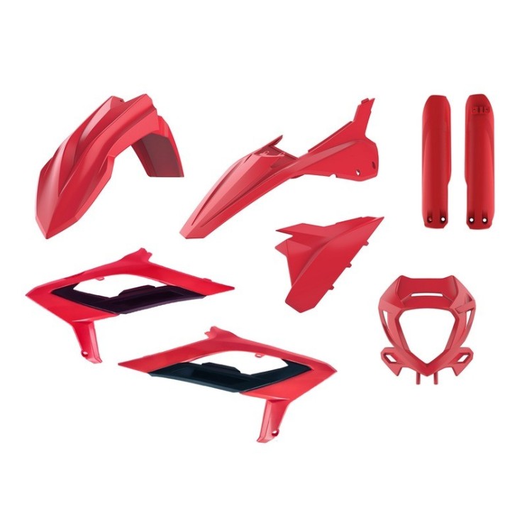 KIT PLASTIQUE COMPLET BETA RR 2T/4T - 2023-24 ROUGE-NOIR