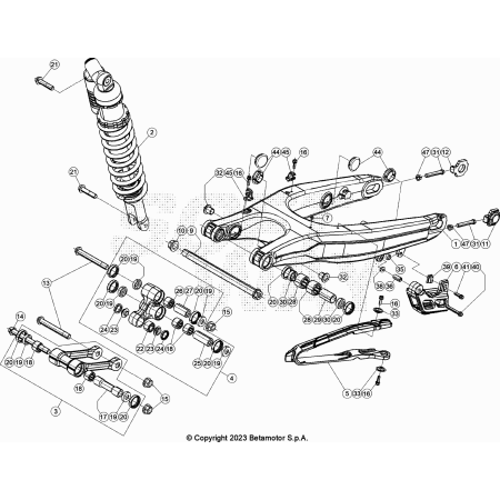 BRAS OSCILLANT