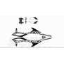 KIT AUTOCOLLANTS MOTARD WHITE RR 2T 50 S