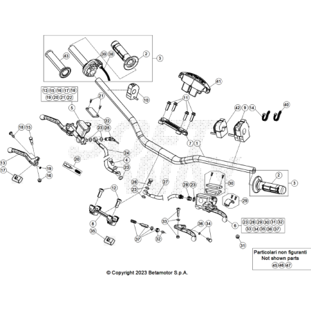 COMMANDES-GUIDON 250...