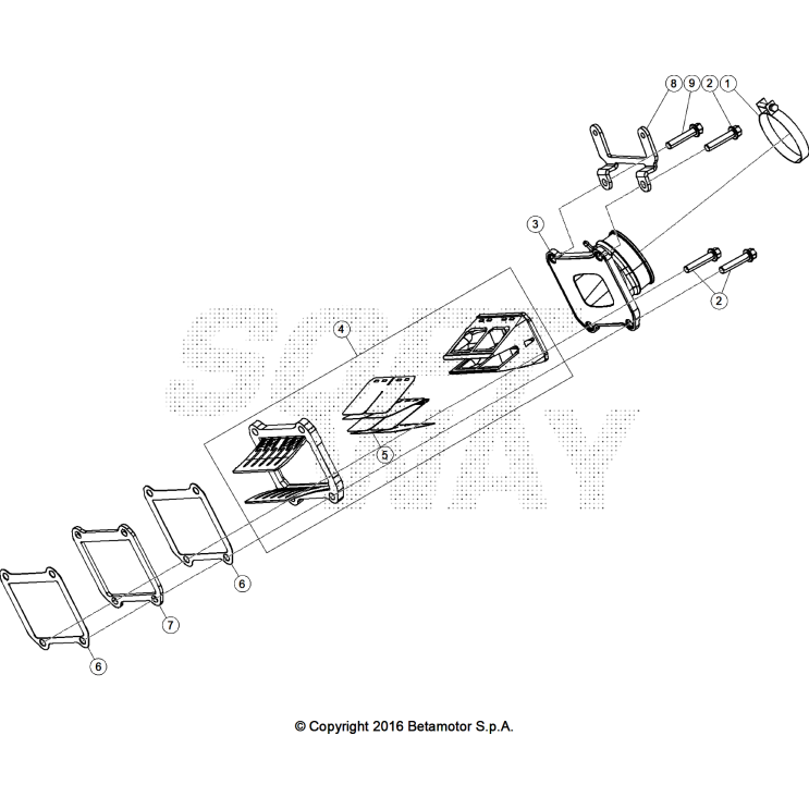 BOITE A CLAPET 250 XTRAINER 2025