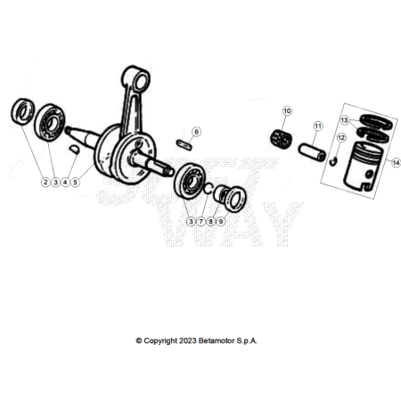 VILEBREQUIN-PISTON MOTARD...
