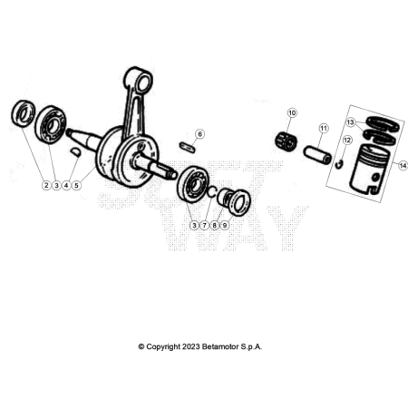 VILEBREQUIN-PISTON MOTARD...