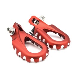 Repose-pieds S3 Hard Rock rouge pour BETA 2019