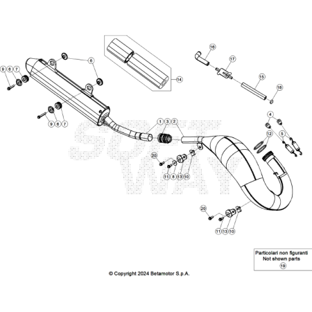 ECHAPPEMENT BETA 125 RACE 2025