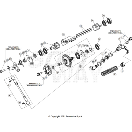 POMPE A EAU - VALVES BETA...