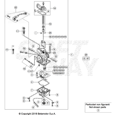 CARBURATEUR BETA 200 RACE 2025