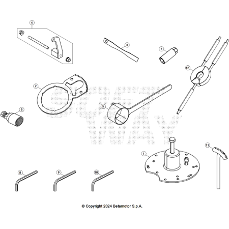 OUTILLAGE SPÉCIAL MOTEUR...