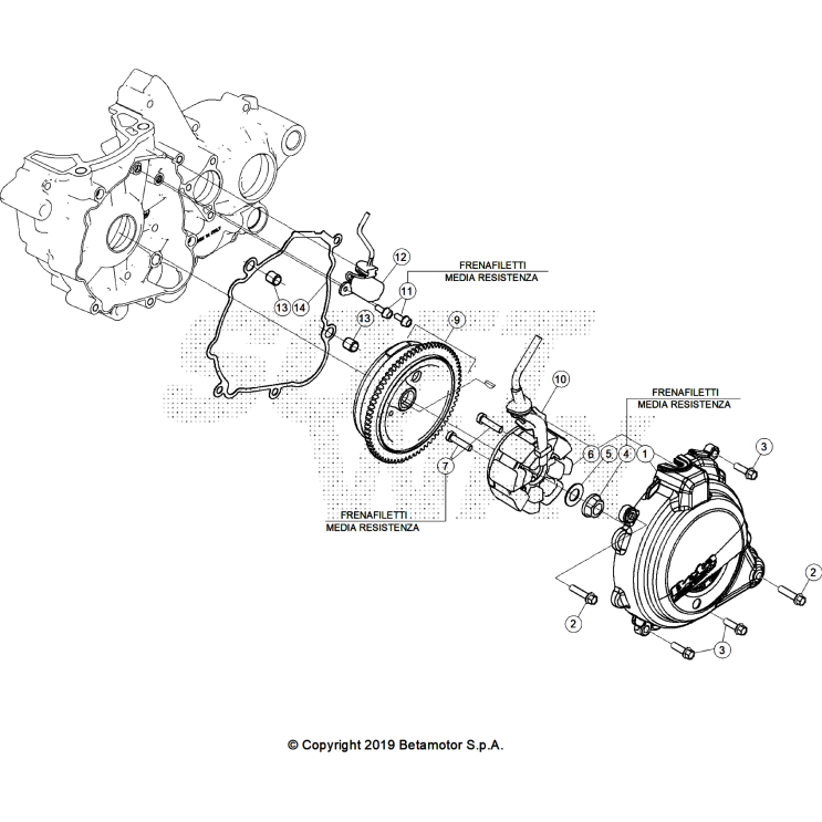 VILEBREQUIN PISTON BETA 250 RACE 2025
