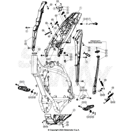 CARTER MOTEUR BETA 250 RACE...