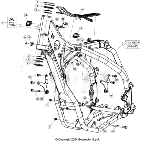 VUE ECLATEE CHASSIS BETA...