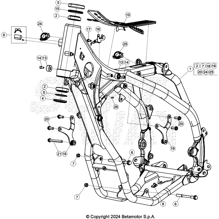 VUE ECLATEE CHASSIS BETA 480 RACE 2025