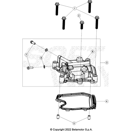 VUE ECLATEE COUVERCLE...