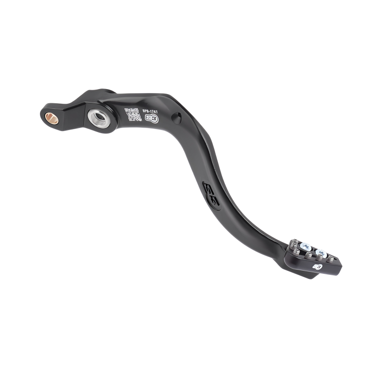 Pedale de frein arrière S3  noir pour BETA 